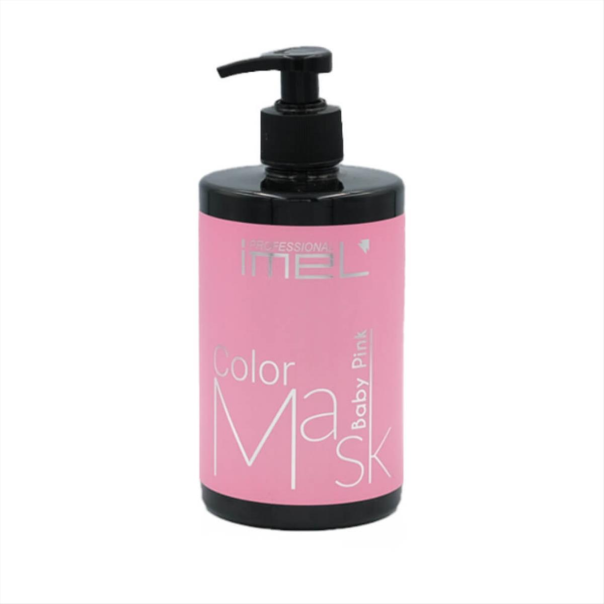 Imel Μάσκα Μαλλιών με Χρώμα Baby Pink 500ml