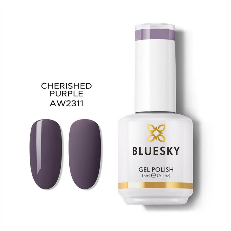 Bluesky Uv gel polish Purple Spectrum