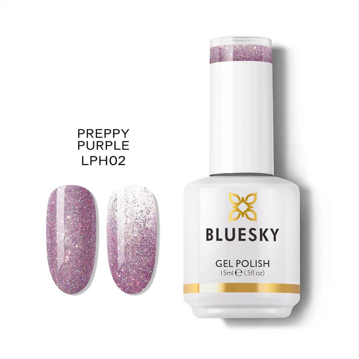 Bluesky Uv Gel Polish LPH02P Preppy Purple 15ml