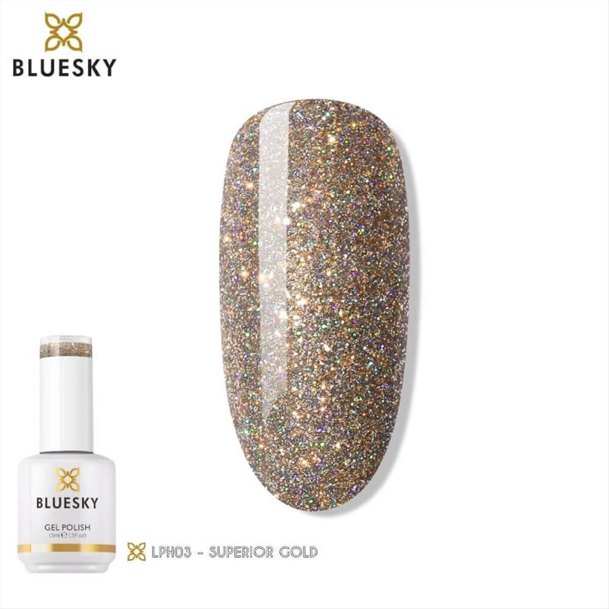 Bluesky Uv Gel Polish LPH03P Superior Gold 15ml