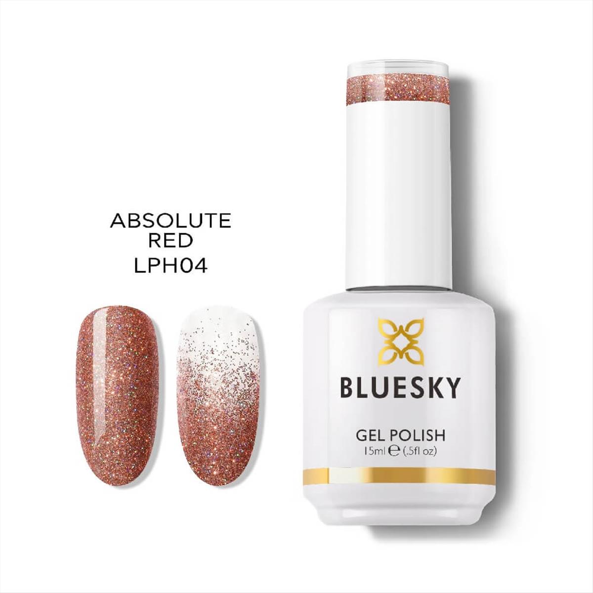 Bluesky Uv Gel Polish LPH04P Absolute Red 15ml