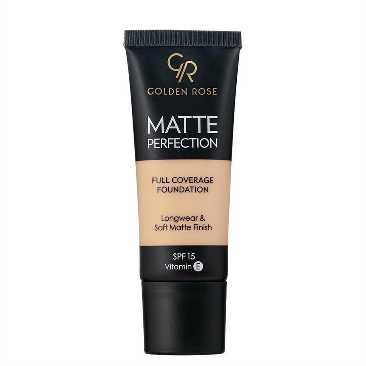 Golden Rose Matte Perfection Foundation Natural N3 35ml