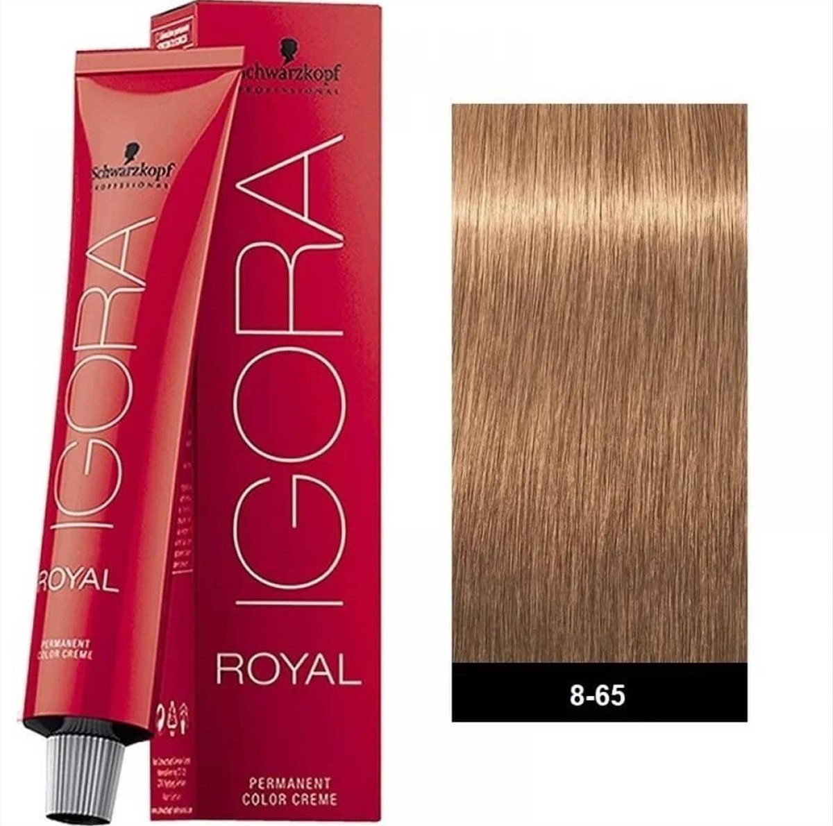 Βαφή Schwarzkopf Igora Royal 8-65 Ξανθό Ανοιχτό Μόκα 60ml