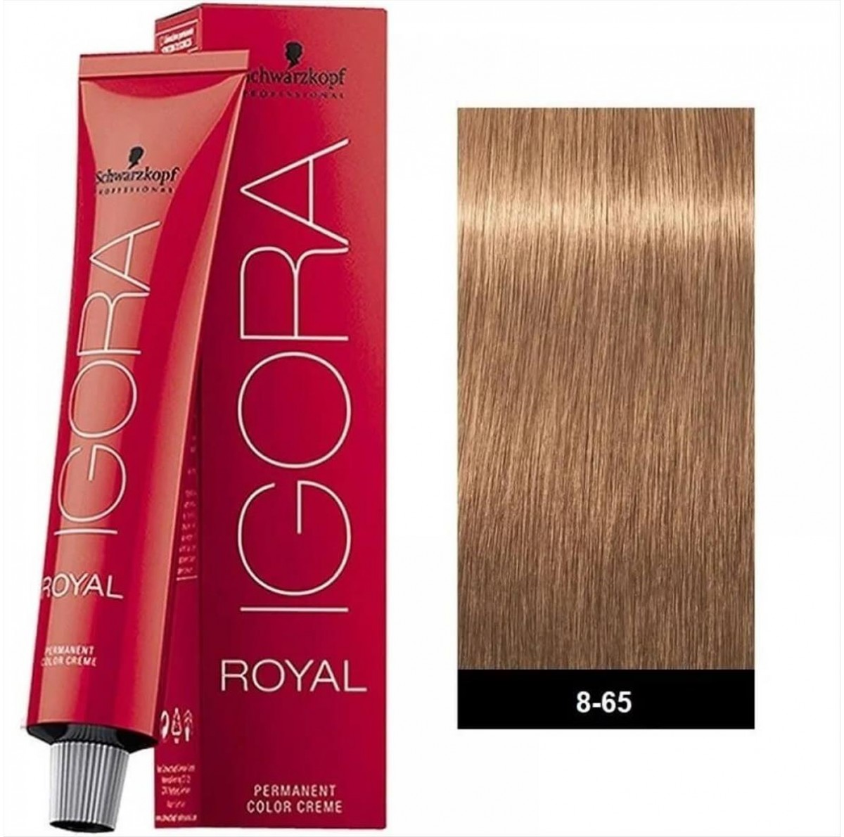 Βαφή Schwarzkopf Igora Royal 8-65 Ξανθό Ανοιχτό Μόκα 60ml