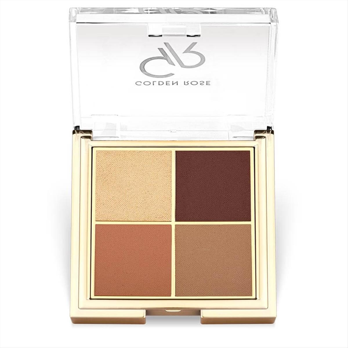 Golden Rose Quattro Eyeshadow Palette 06 Sunset Date