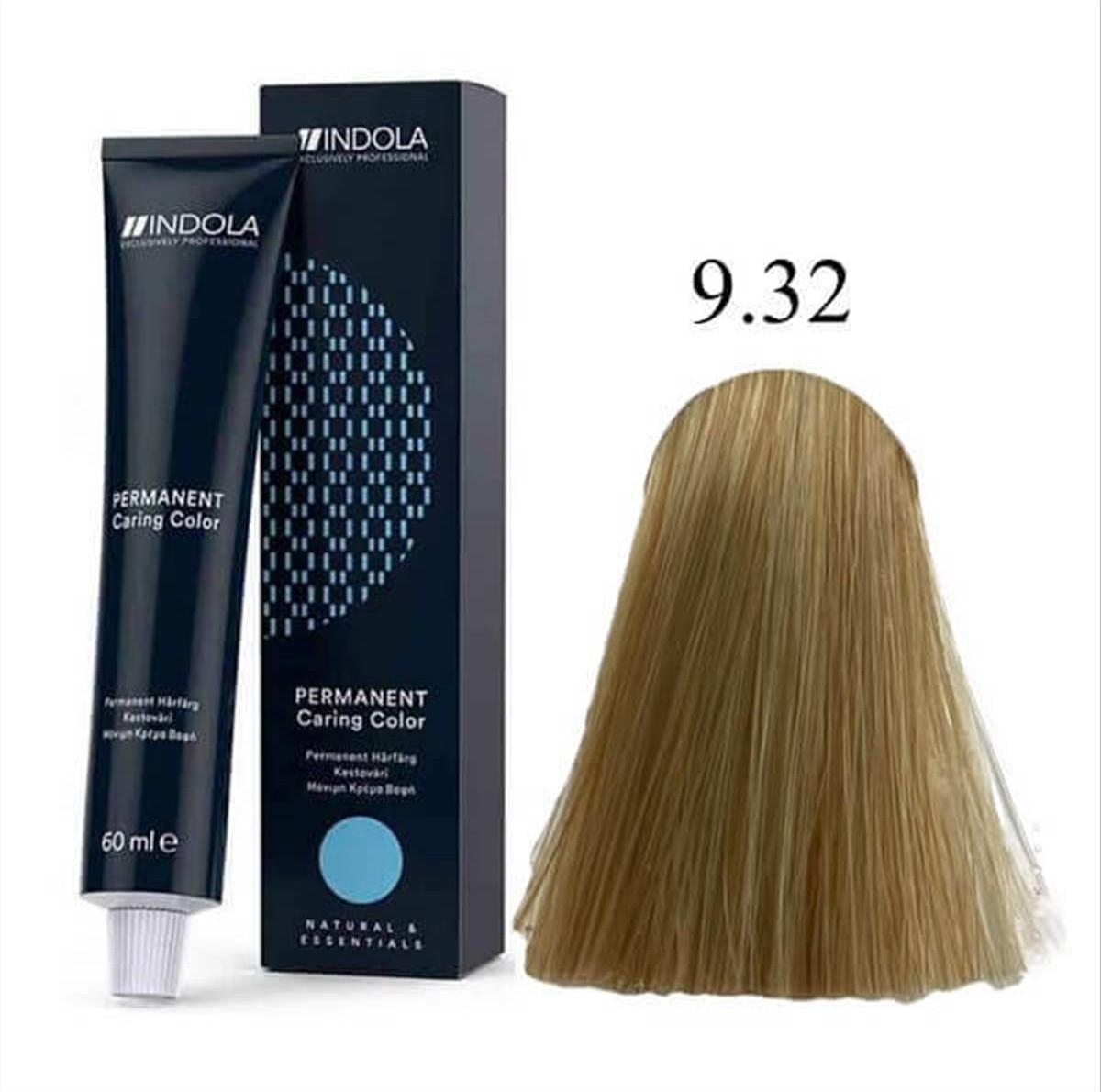 Βαφή Μαλλιών Indola 9.32 Ξανθό Πολύ Ανοιχτό Χρυσό Περλέ 60ml