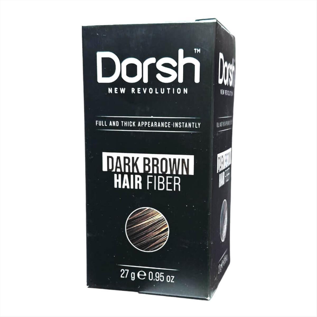 Hair fiber dark brown Dorsh 27gr