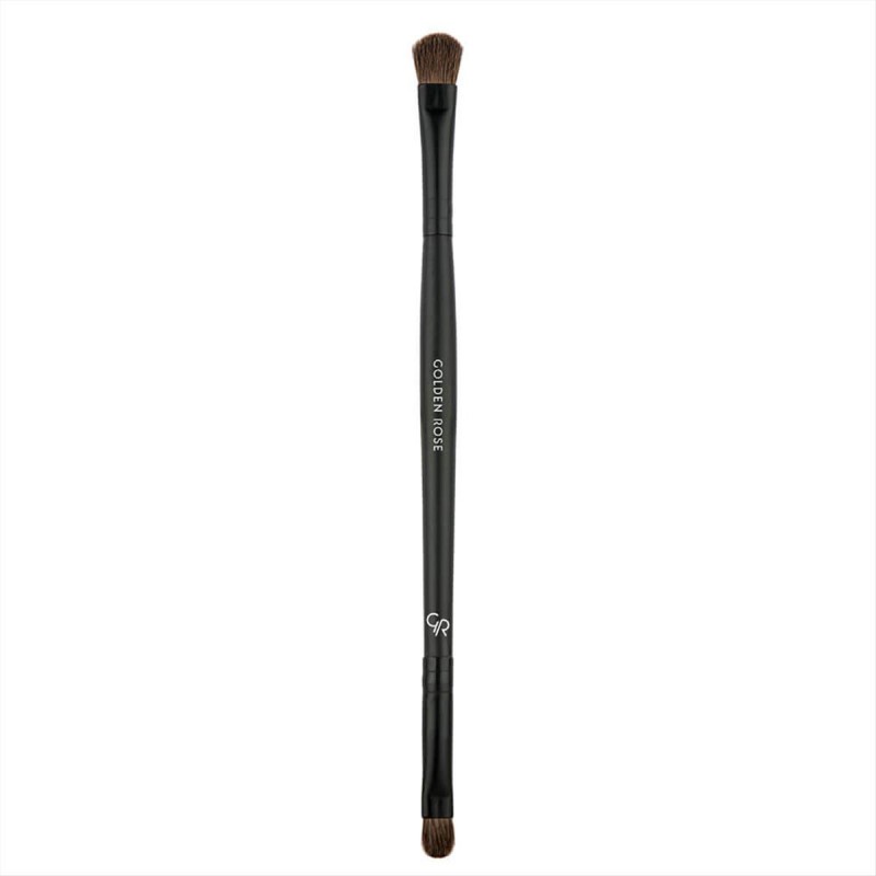 Dual-Ended Eyeshadow Brush Golden Rose