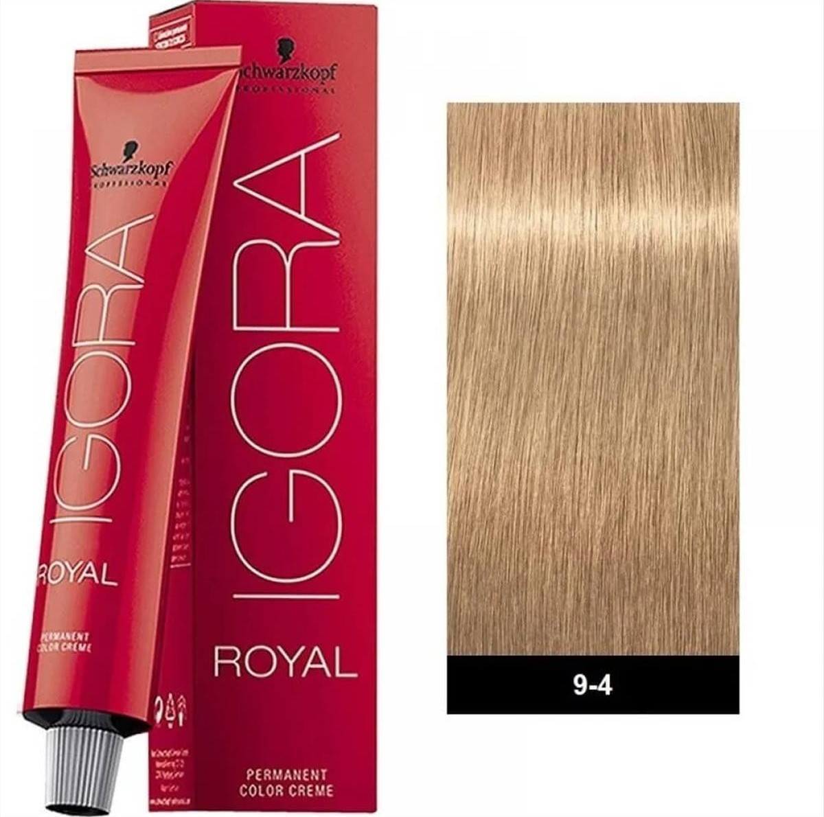 Βαφή Schwarzkopf Igora Royal 9-4 Ξανθό Πολύ Ανοιχτό Μπεζ 60ml