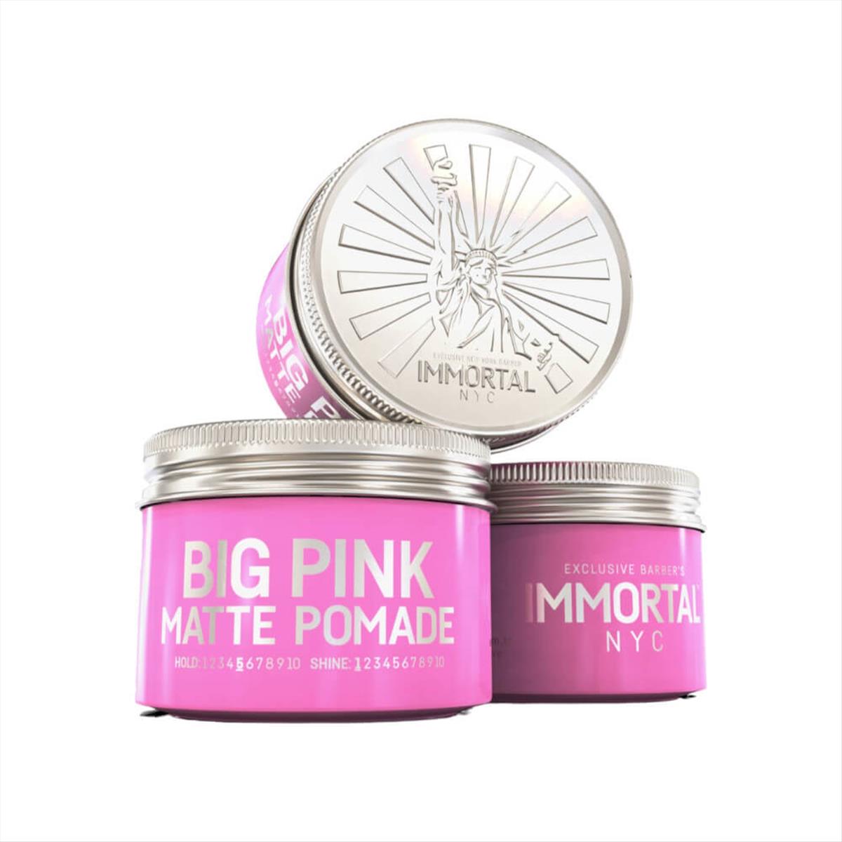 Immortal NYC Big Pink Matte Pomade 100ml