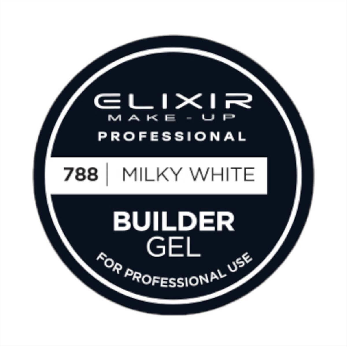 Elixir Builder Gel UV-LED Milky White No788 15gr