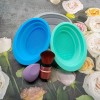 Collapsible Silicone Bowl for Cleaning Beauty Tools