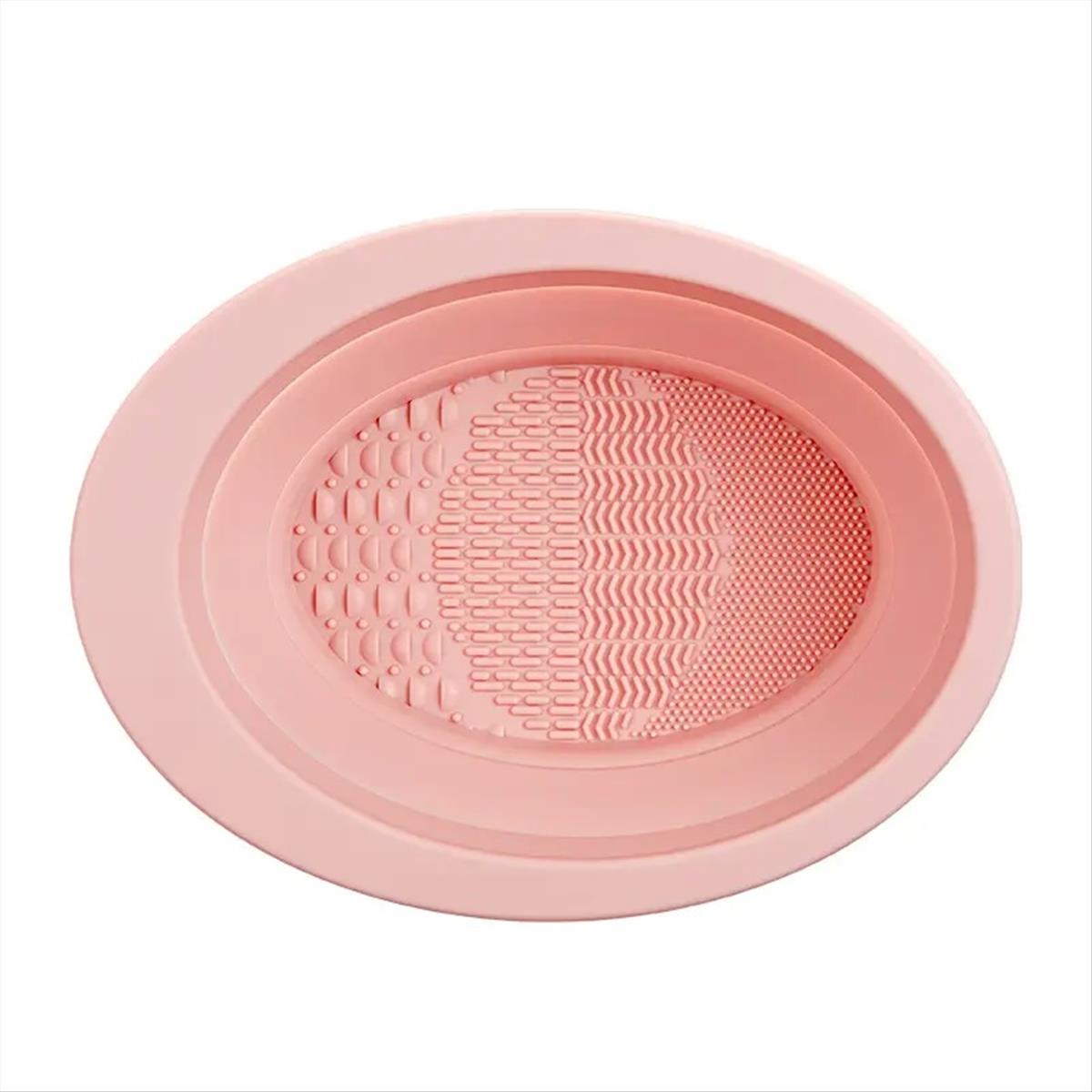 Collapsible Silicone Bowl for Cleaning Beauty Tools