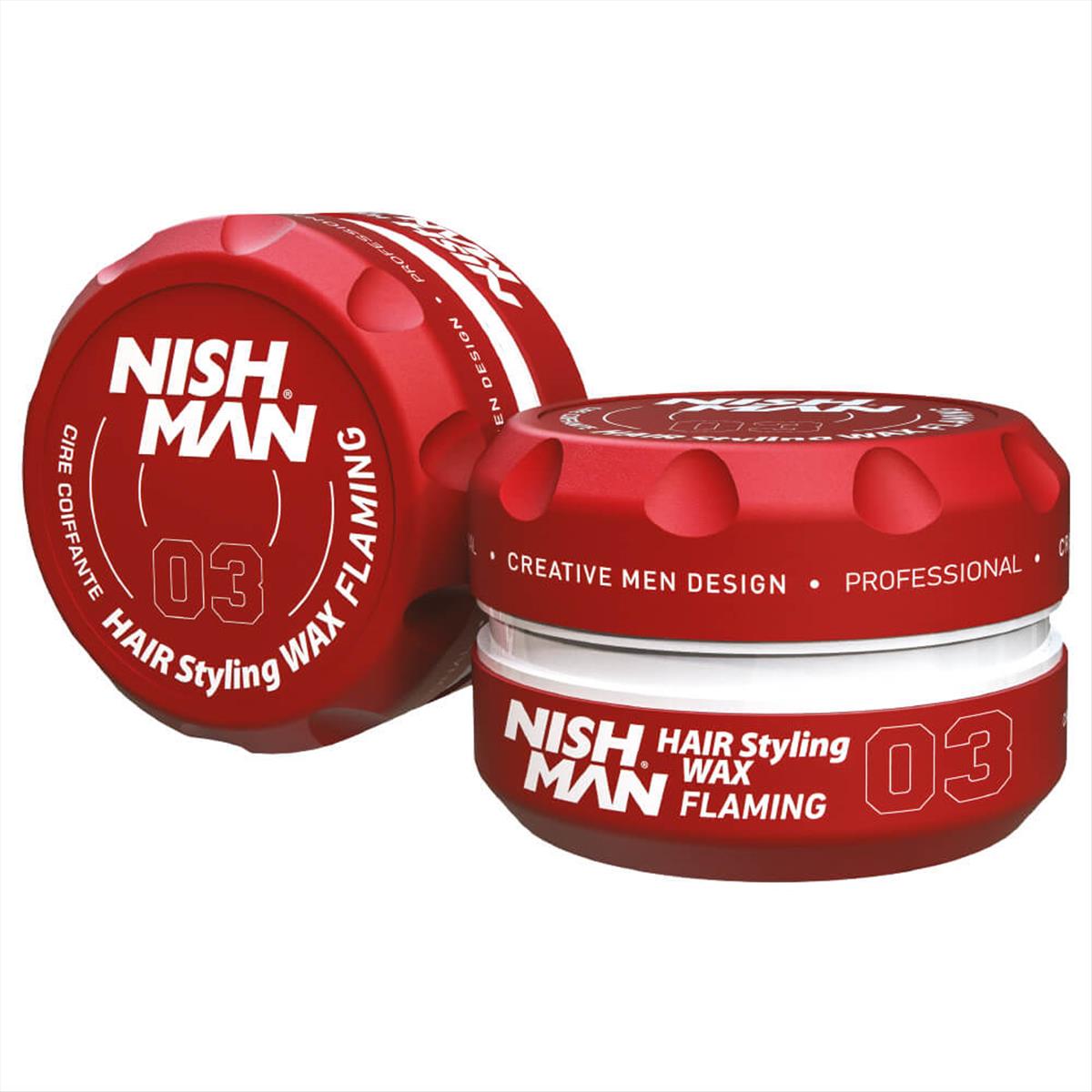 Nishman Hair Wax Flaming 03 150ml