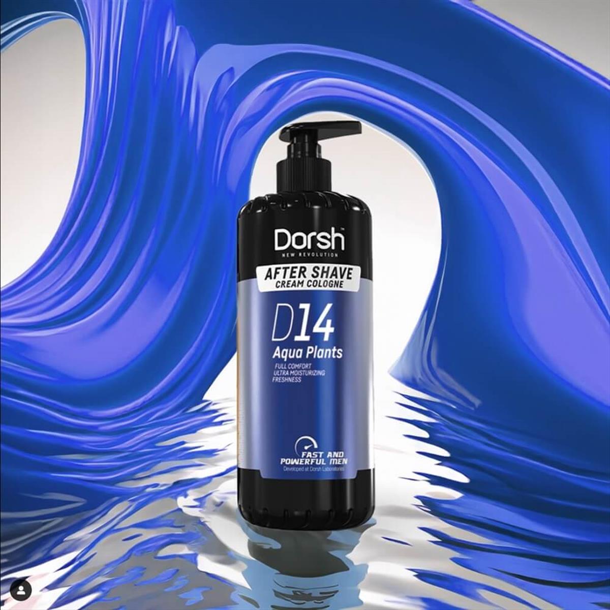 Dorsh After Shave Cream Cologne D14 Aqua Plants 400ml