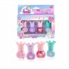 Unicorn Princess Kids Nail Polish 100% Non-toxic Peel-Off Water-Based Gift Set 4pcs