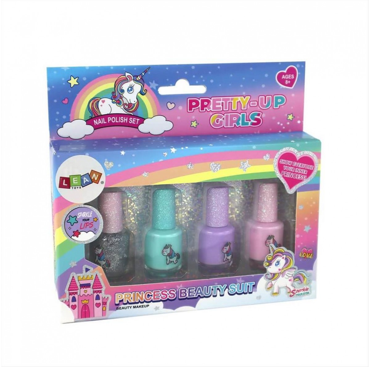 Βερνίκια σετ 4pcs Ouguan Kids Princess Beauty Suit 2618D