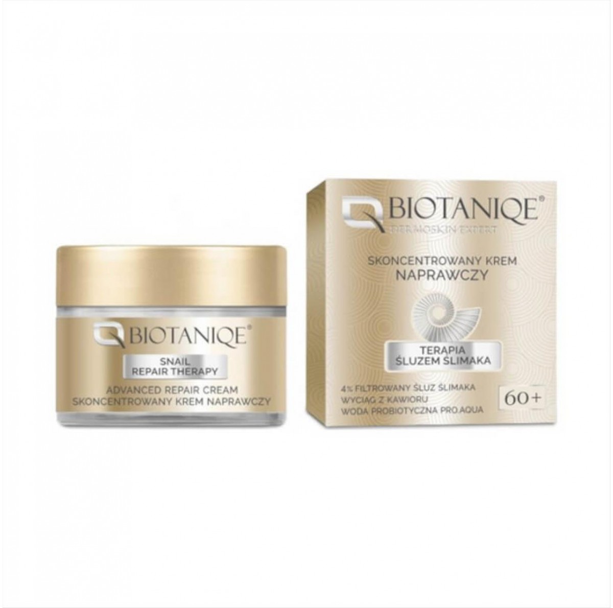 Biotanique Κρέμα Προσώπου Αντιρυτιδική 60+ Advanced Snail Repair Therapy 50ml