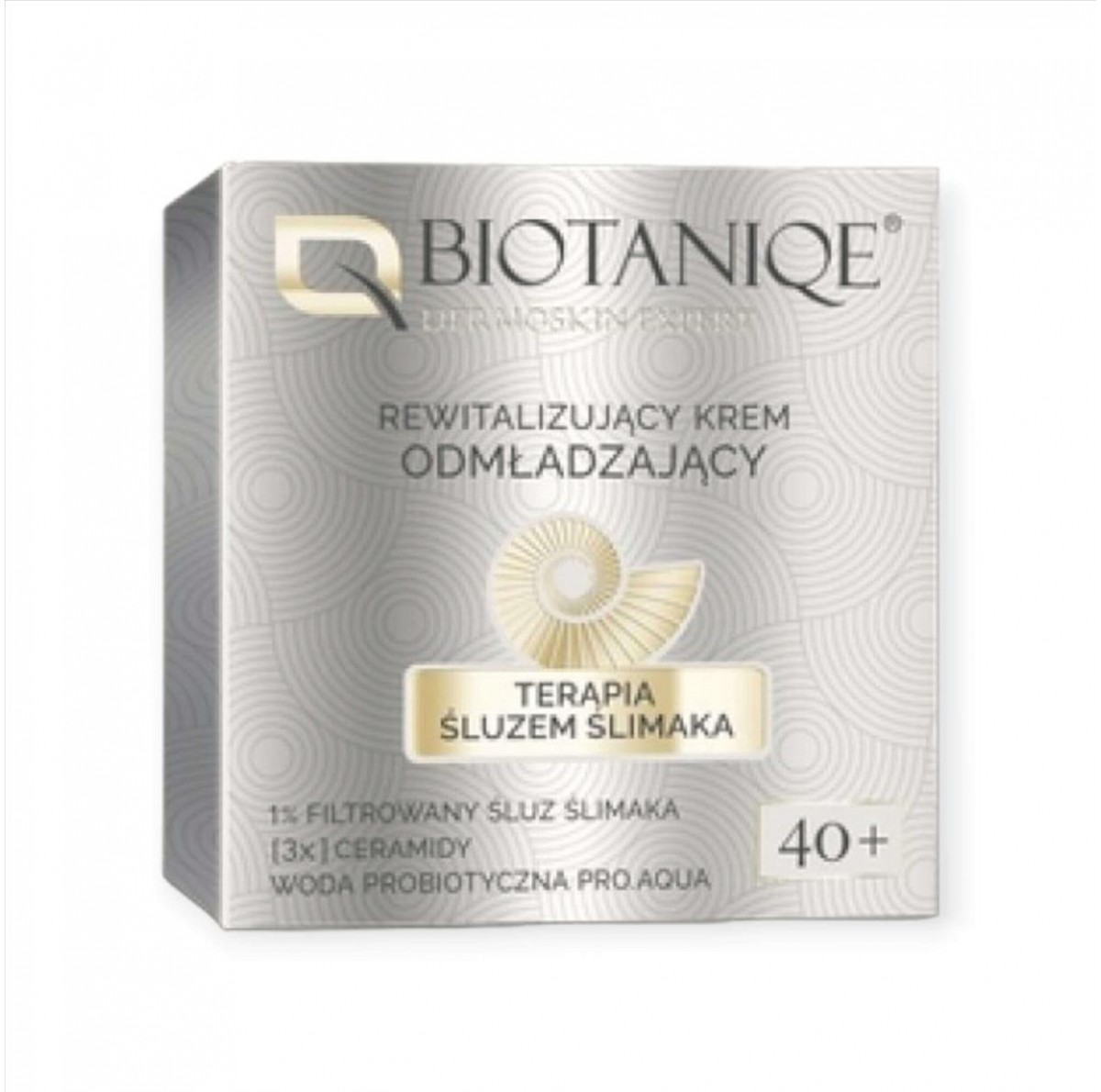 Biotanique Κρέμα Προσώπου Αντιρυτιδική 40+ Snail Repair Therapy 50ml