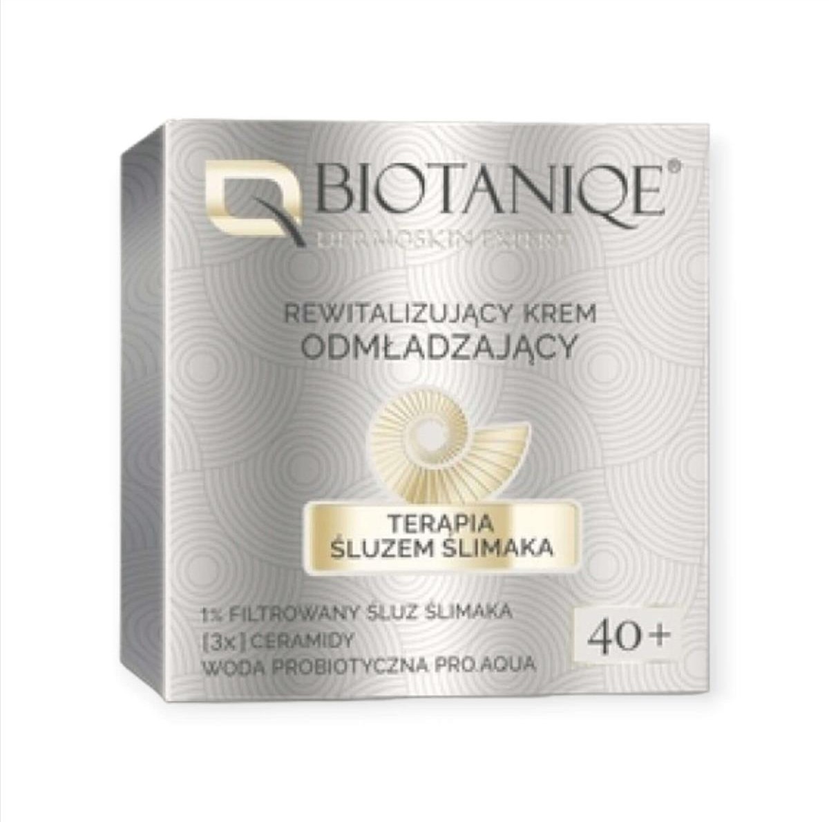 Biotanique Face Cream Anti-wrinkle 40+ Snail Repair Therapy 50ml