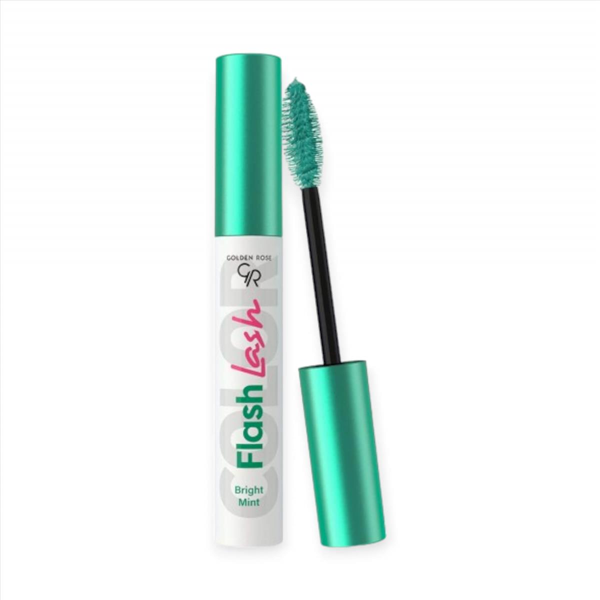 Golden Rose Flash Lash Colored Mascara 01 Bright Mint