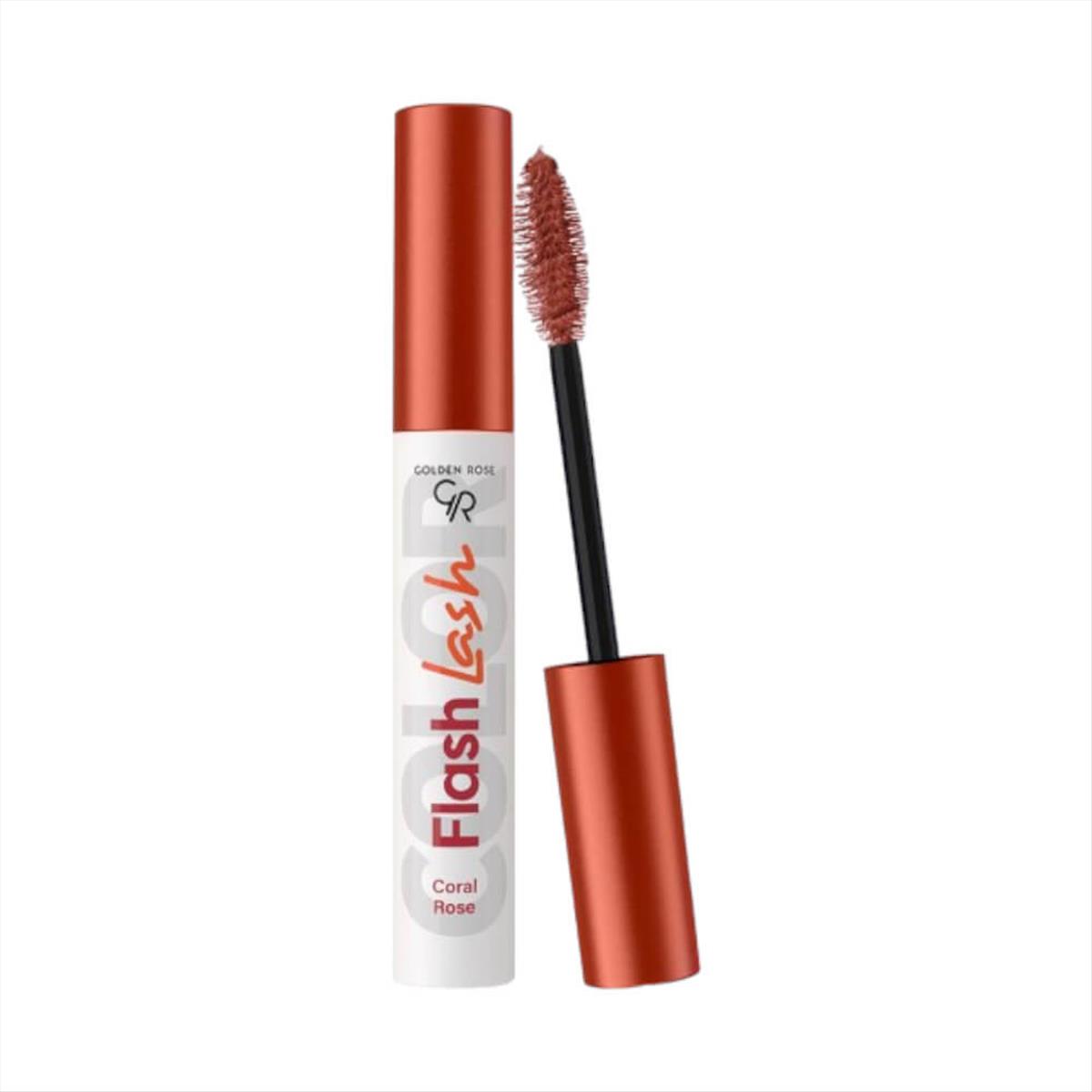 Golden Rose Flash Lash Colored Mascara 06 Coral Rose