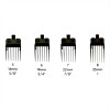 Hairdressing Combs JRL Guard 4 -1 Large 4pcs