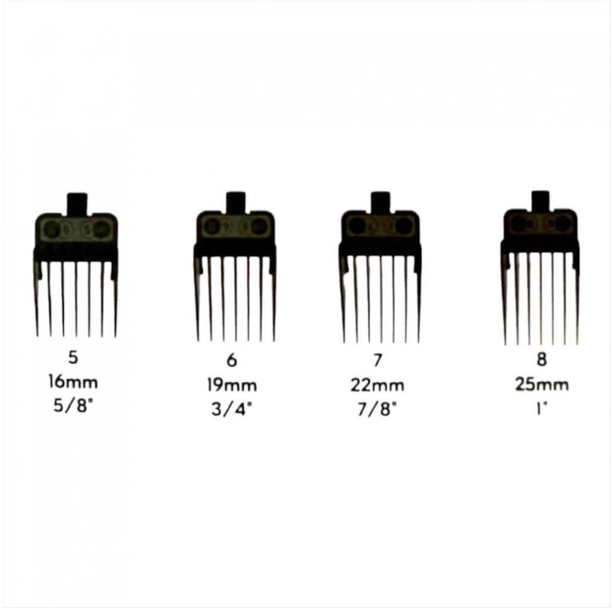 Hairdressing Combs JRL Guard 4 -1 Large 4pcs