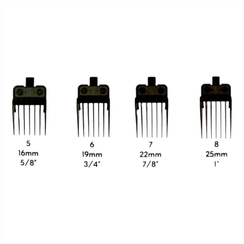 Hairdressing Combs JRL Guard 4 -1 Large 4pcs