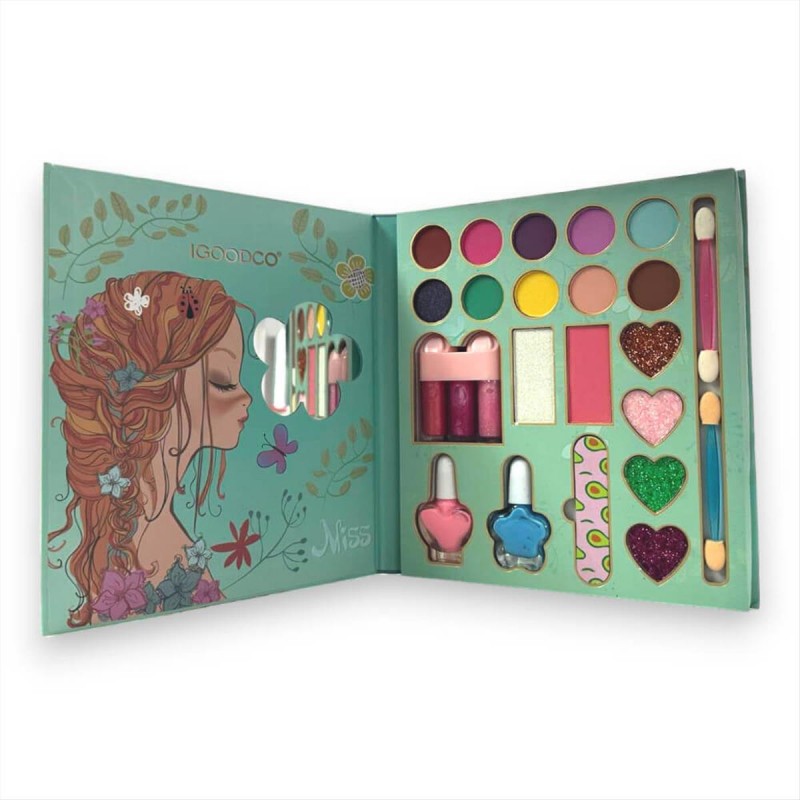 Children's Makeup Palette Igoodco Miss Make Up Set