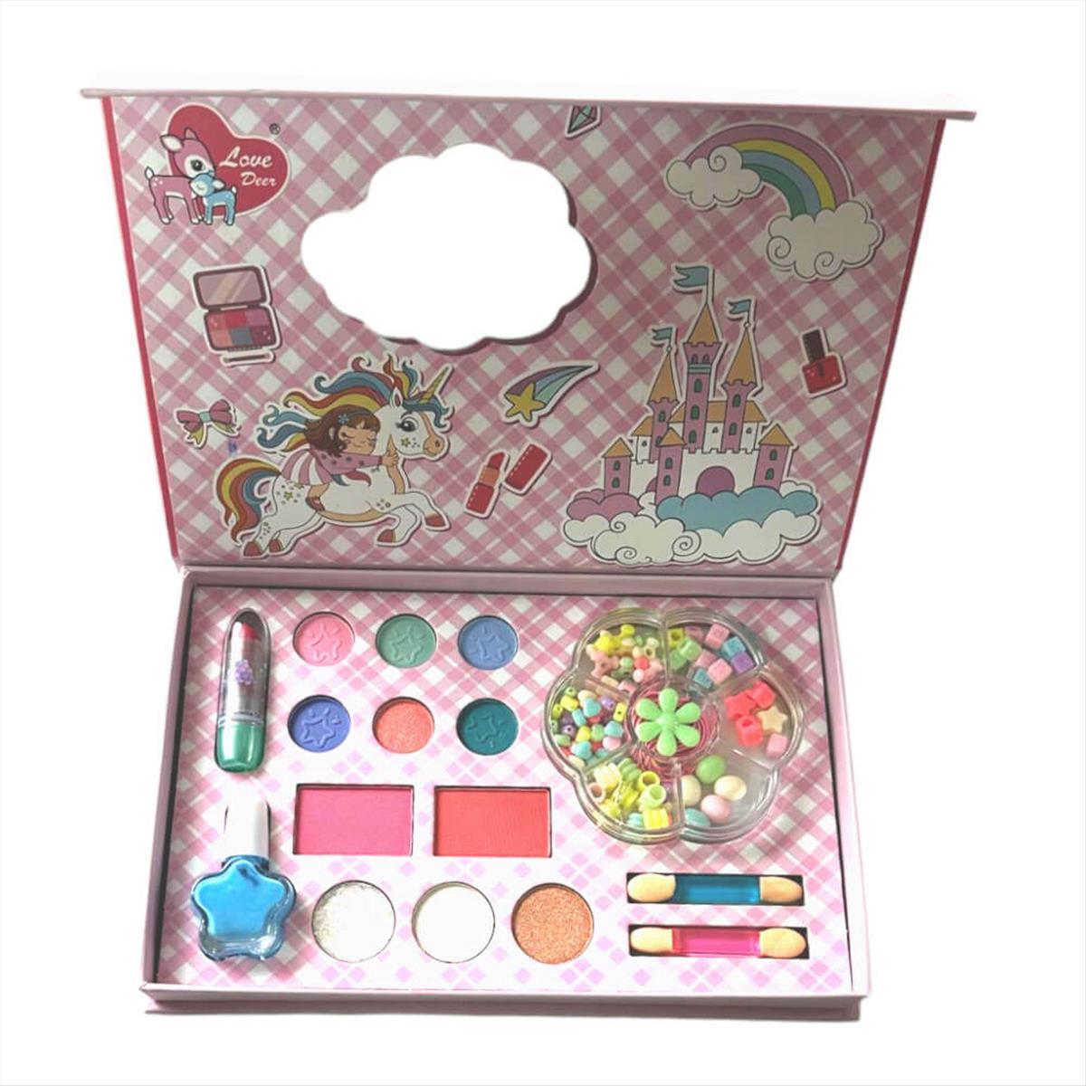 Diy Beads Children's Makeup Palette 2 in 1 Make Up Series LD6140