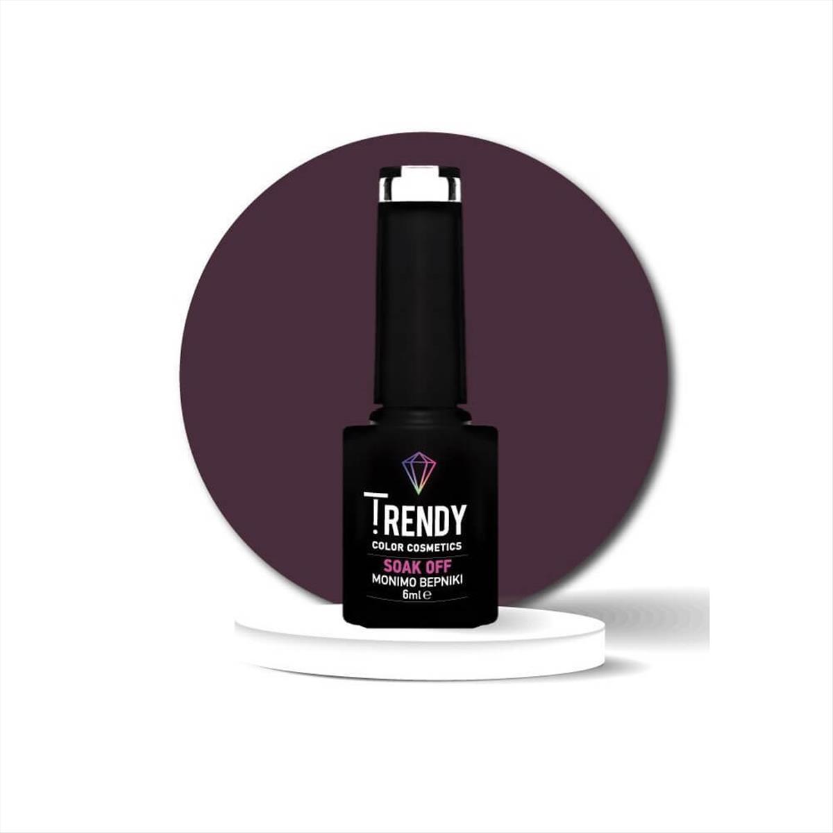 Ημιμόνιμο Βερνίκι Trendy Soak Off 141 Smoke - 6ml