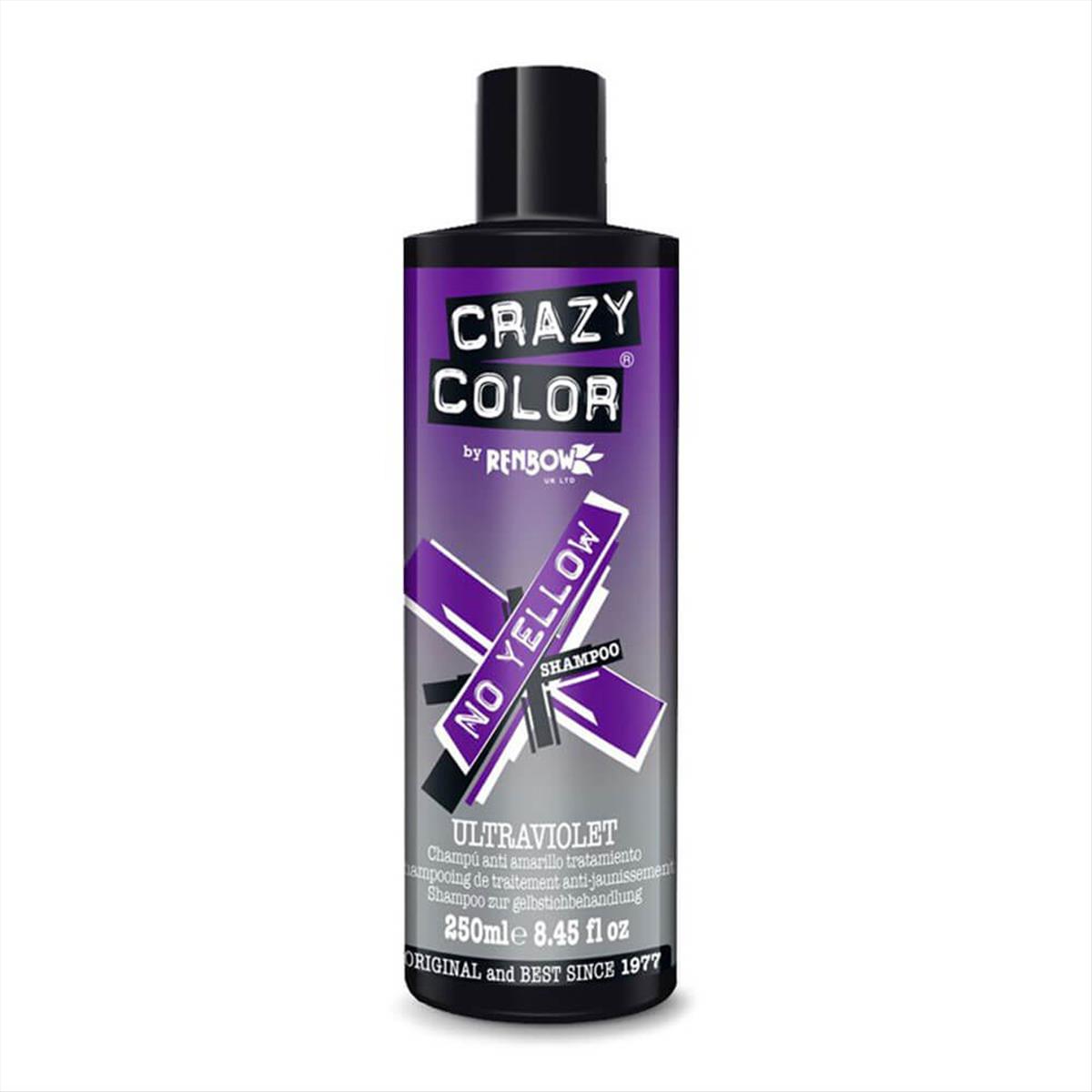 Hair Shampoo Crazy Color Ultra Violet No Yellow 250ml