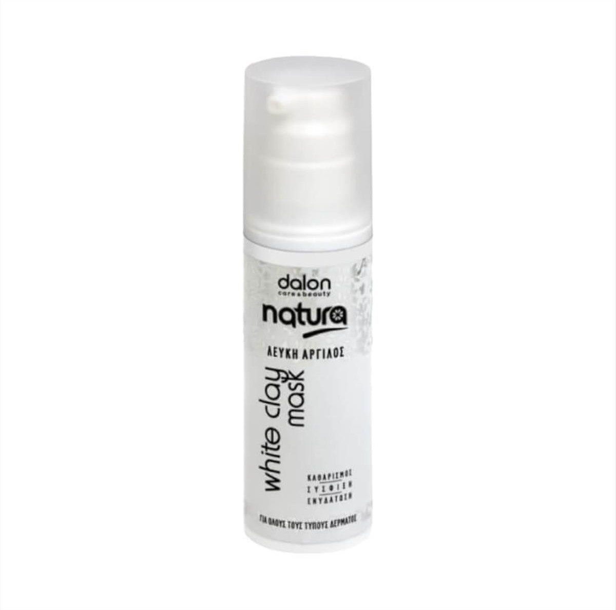 Dalon Natura White Clay Mask Μάσκα Λευκής Αργίλου 150ml