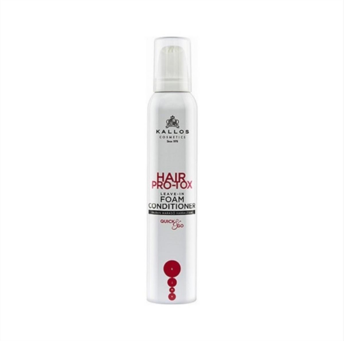 Kallos Hair Pro-Tox Leave in Foam Conditioner 200ml