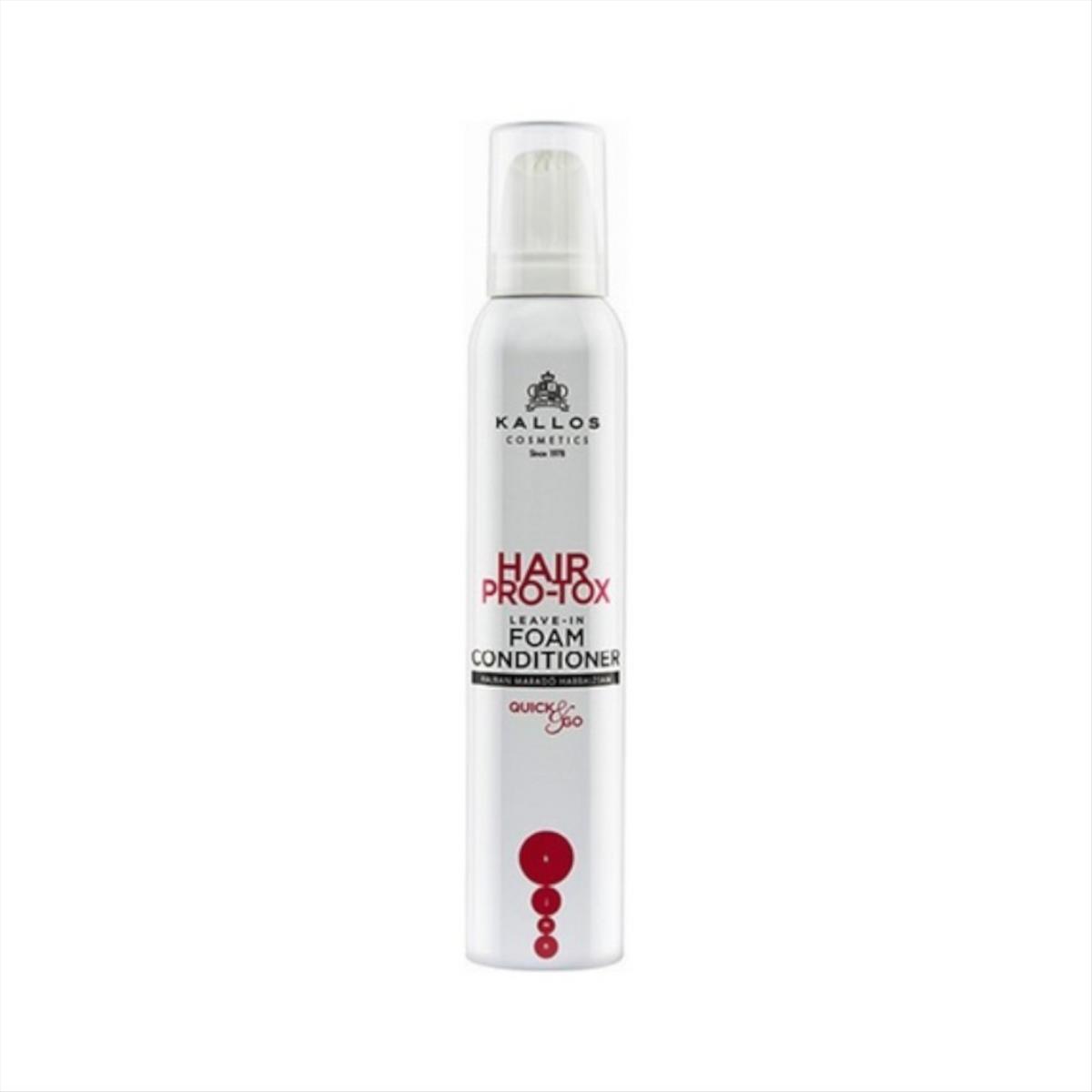 Kallos Hair Pro-Tox Leave in Foam Conditioner 200ml