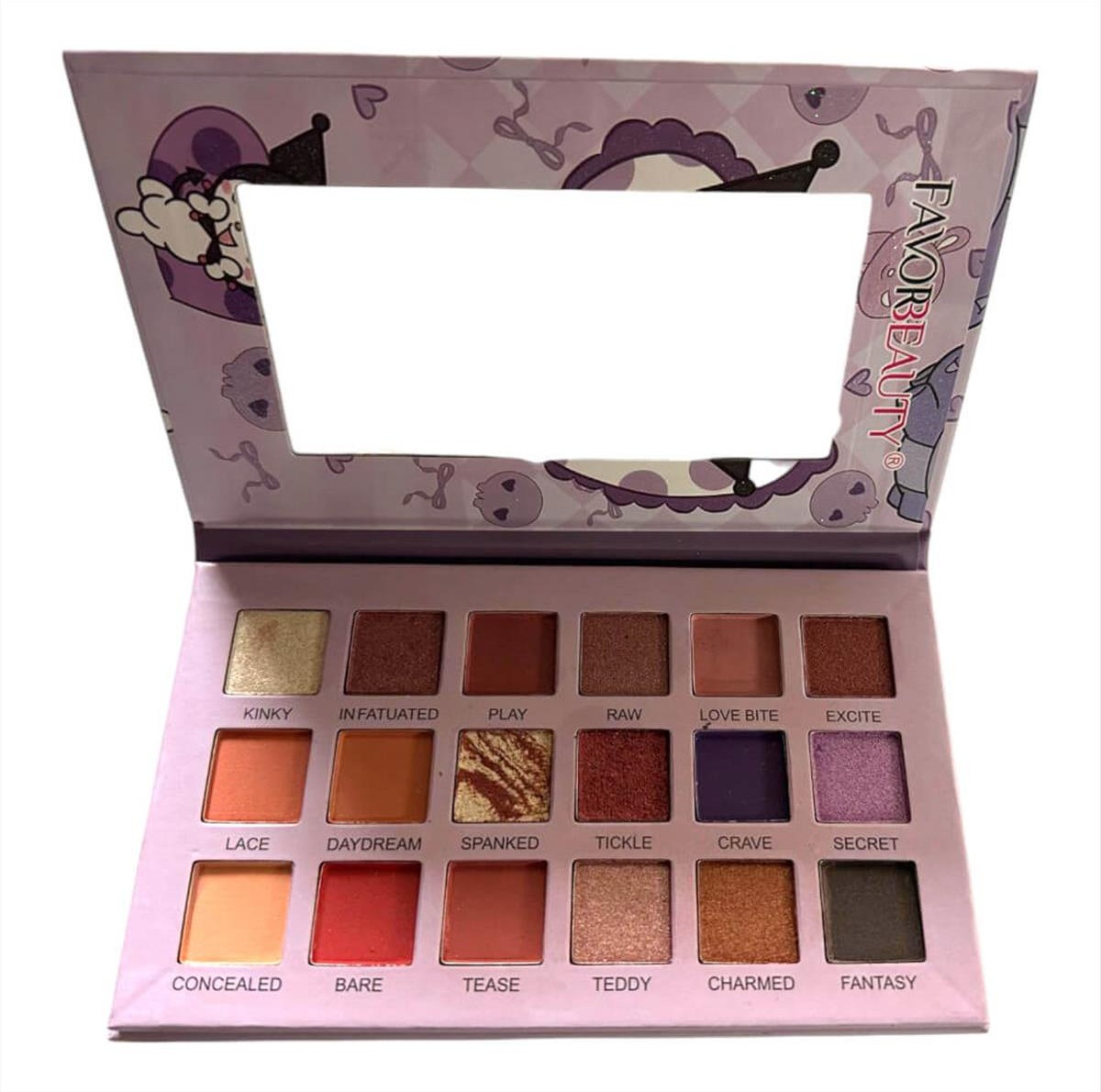 Flavor Beauty Shadow Palett Beauty Kuromi