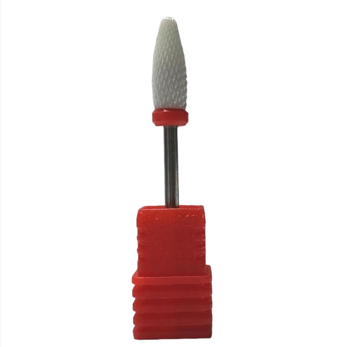 Ceramic Nail Wheel Ceramic Burr Red 3/32 F