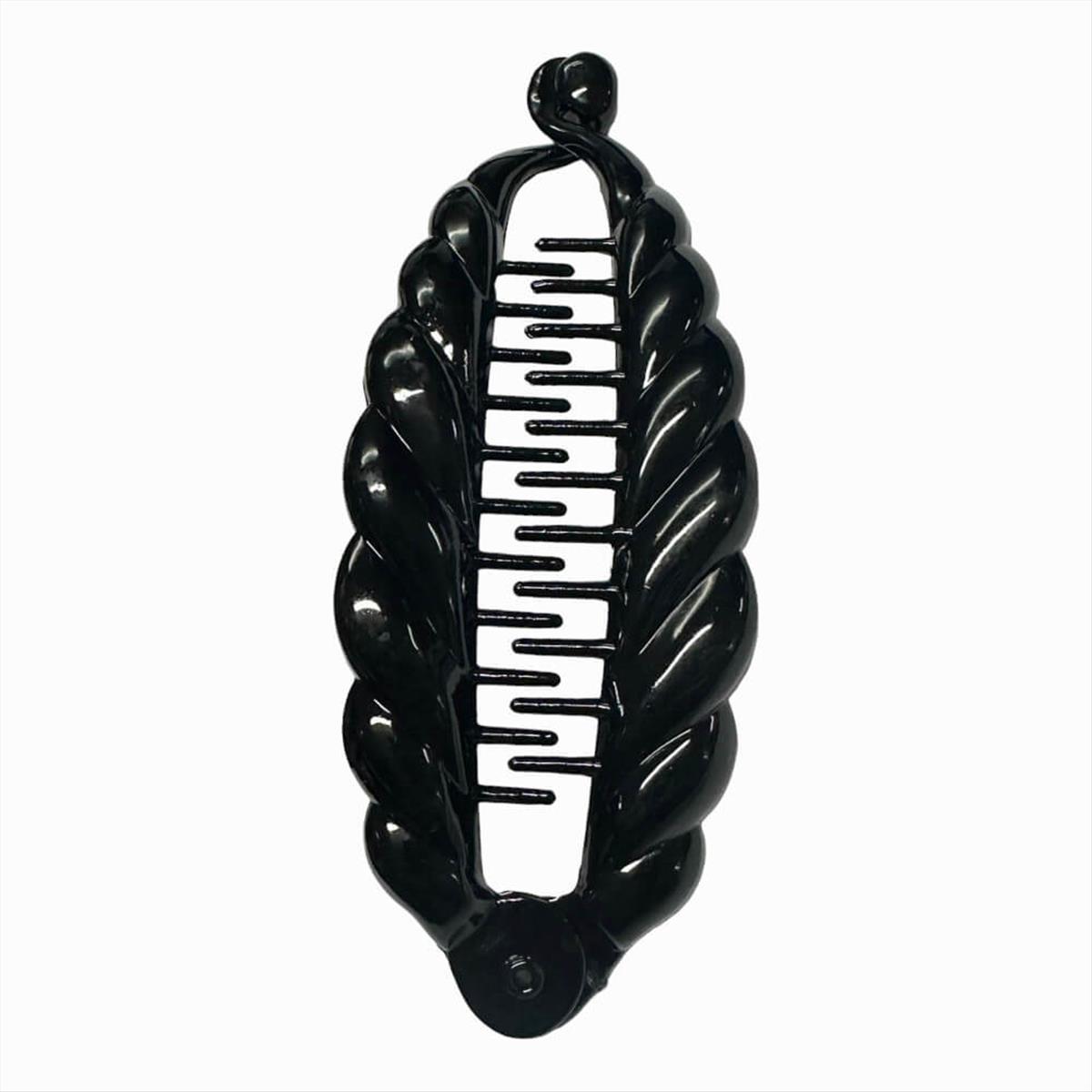 Double Hair Comb Black ΡΒ-5008