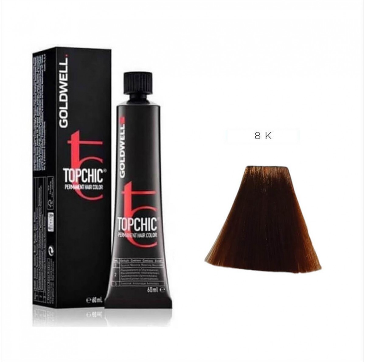 Goldwell Topchic Permanent Hair Color 8K 60ml