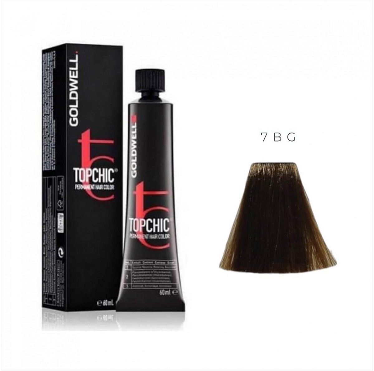 Goldwell Topchic Permanent Hair Color 7BG 60ml