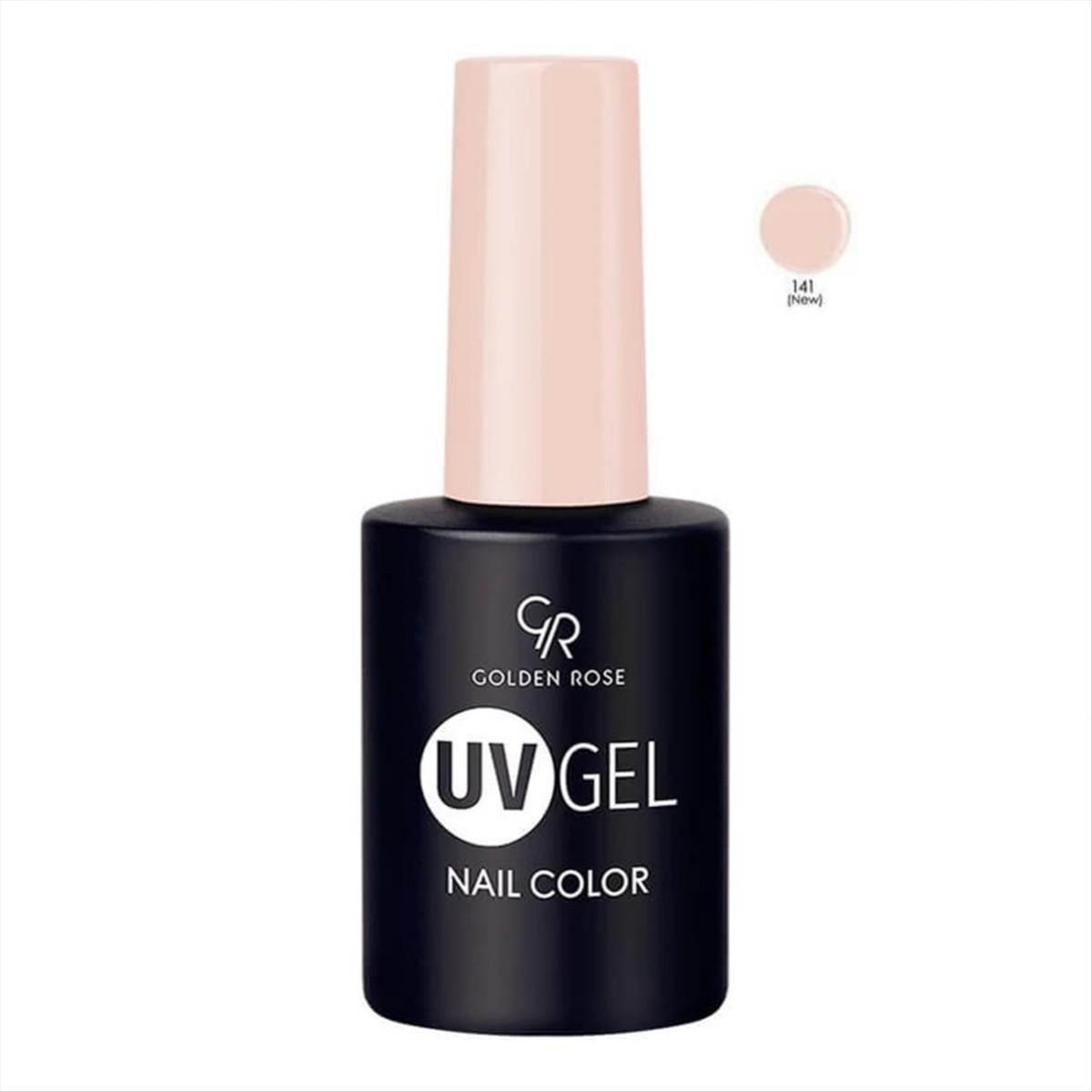 Semi-permanent Varnish UV GEL Nail Color Golden Rose 141 -10.2ml