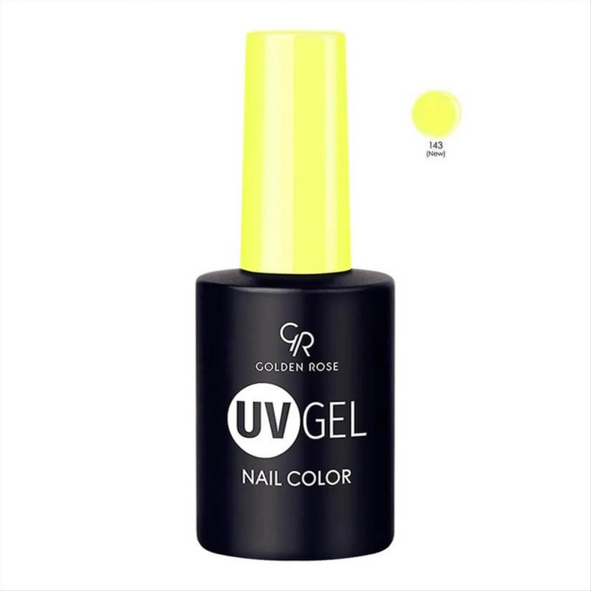 Hμιμόνιμο Bερνίκι UV GEL Nail Color Golden Rose 143 -10.2ml