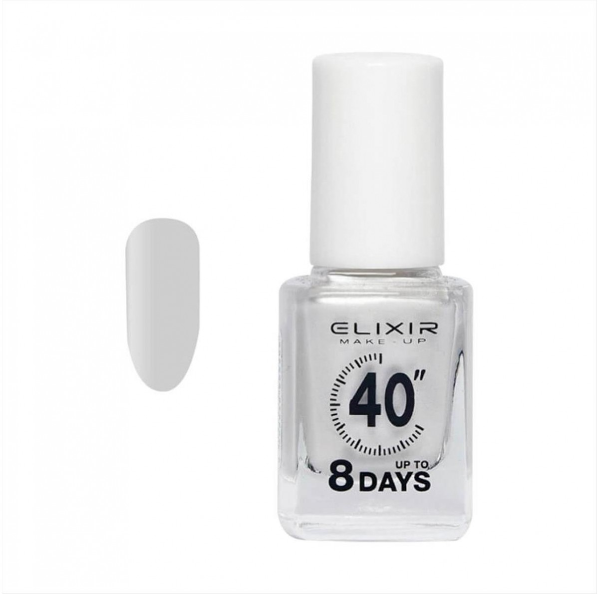 Elixir Nail Polish 40″ & Up to 8 Days 05 White Pearl - 13ml