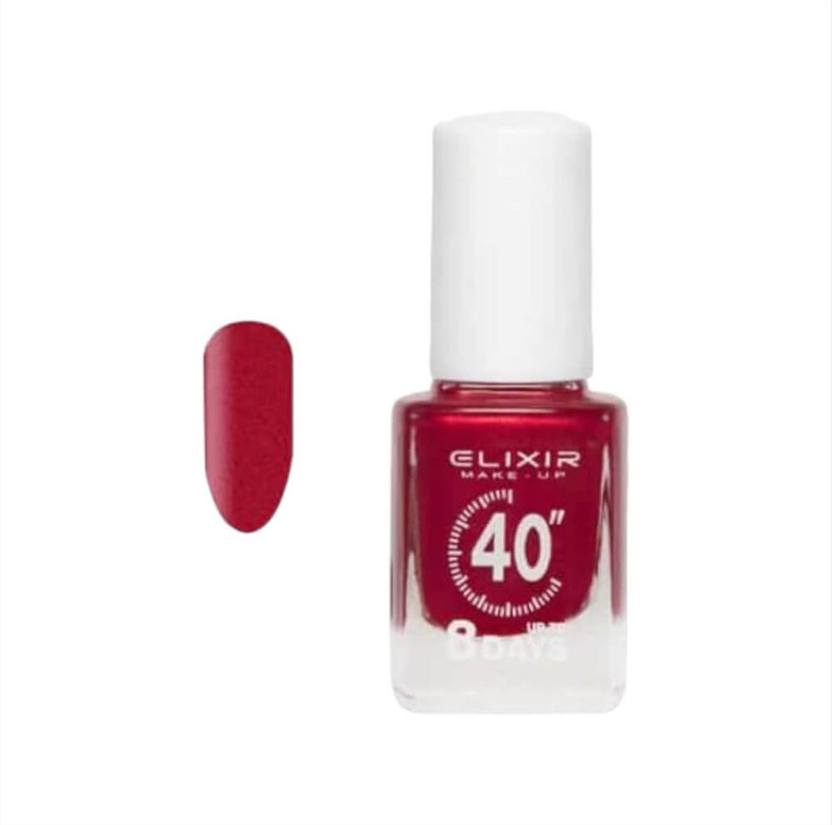 Elixir Nail Polish 40″ & Up to 8 Days 230 Metallic Red - 13ml