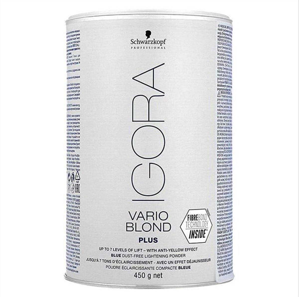 Schwarzkopf Professional Igora Vario Blond Plus Powder Lightener 450gr