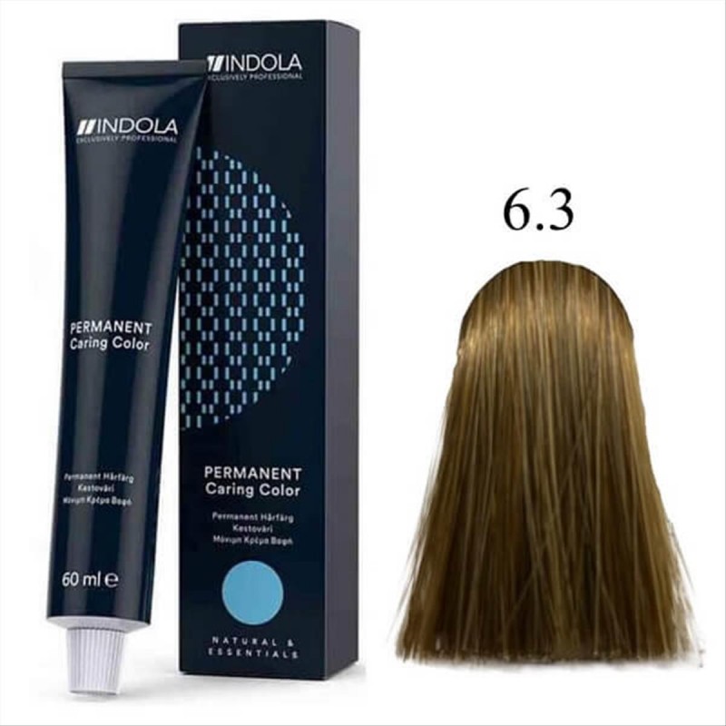 Βαφή Μαλλιών Indola 6.3 Ξανθό Σκούρο Χρυσό 60ml