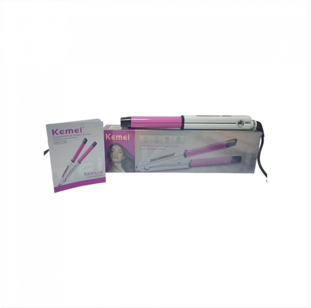 Hair straightener Kemei KM-1716 64w