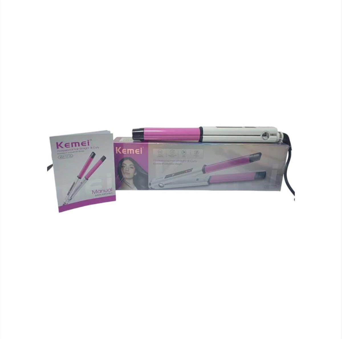 Hair straightener Kemei KM-1716 64w