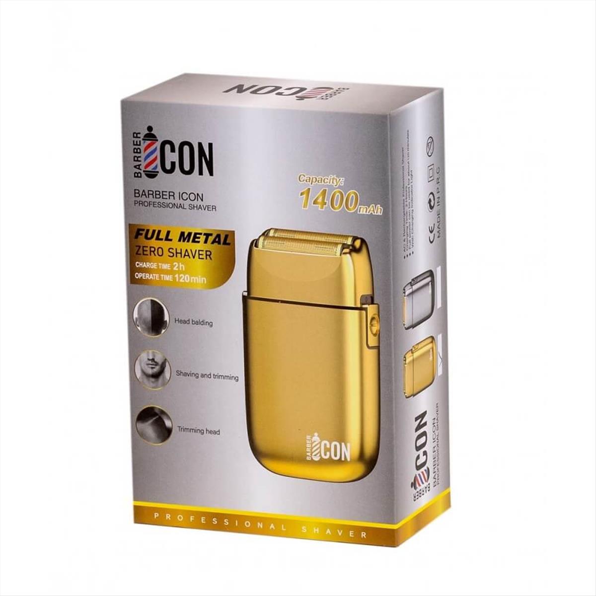 Barber Icon Shaver Gold